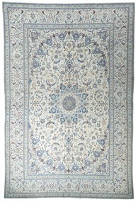 Nain Tappeto 570x380 Beige (Iran) Annodato A Mano