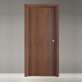 Porta interna scorrevole Nut in MDF laminato colore noce, L 70 x H 210 cm, apertura reversibile