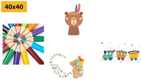 Set di quadri – In versione colorata divertente