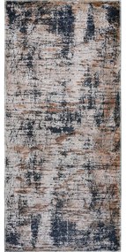 Passatoia blu lavabile 80x300 cm Abstract Colors – Vitaus