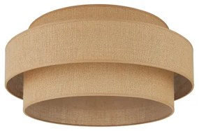 Brilagi - Plafoniera LED SPACE YUTE LED/12W/230V diametro 50 cm beige
