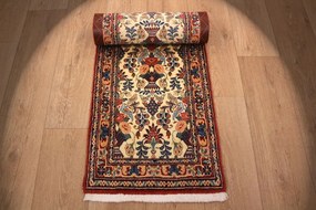 Varamin Tappeto 50x220 (Iran) Annodato A Mano