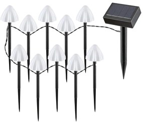 Rabalux 77007 - Lampada LED solare SKADAR 10xLED/0,2W/1,2V IP44
