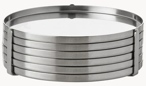 Sottobicchieri con supporto Arne Jacobsen, set da 6