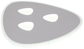 Plafoniera LED moderno Karen, bianco 40x38 cm, 3300 lumen