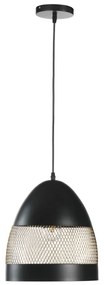 ONLI - Lampadario a sospensione con filo POLLY 1xE27/22W/230V nero