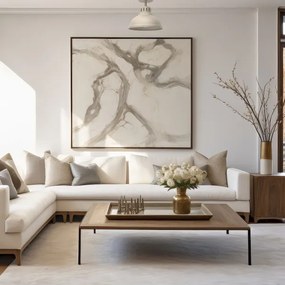 Lampadario a plafone SVEN 1xE27/15W/230V beige