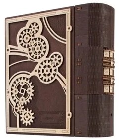 Ugears - Puzzle meccanico 3D in legno Libro dei Segreti