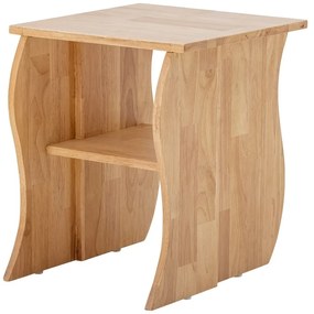 Sgabello in legno di gomma in colore naturale Bark - Bloomingville