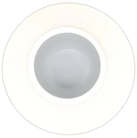 Applique LED design Silvia bianco IP20, luce bianco naturale 620 lumen, NOVECENTO