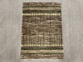 Loribaft Tappeto 90x60 Beige (Iran) Annodato A Mano