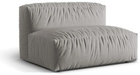 Modulo divano grigio chiaro (parte centrale) Martina - Micadoni Home