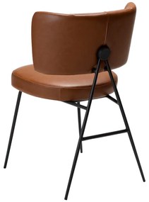 Sedia da pranzo marrone cognac Roost - DAN-FORM Denmark