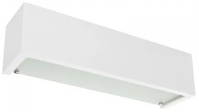 Linea Light -  Gypsum W1 AP LED  - Applique in gesso rettangolare