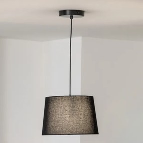 Brilagi - Lampada a sospensione LED CERIA con cavo 1xE27/40W/230V Ø 30 cm nera