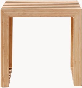 Sgabello in legno di bambù Rib