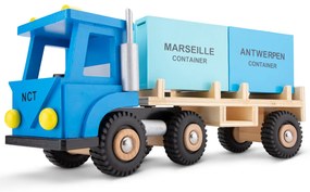 Camion in legno con due container - Harbor Line