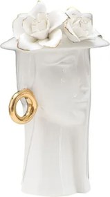 Vaso Woman Elegant Porcellana Cm 15X13,3X23,5