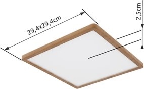 Globo 41563-18WW - Lampada LED dimmerabile da bagno SAPANA LED/18W/230V IP44