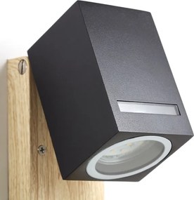 Brilliant - Applique da esterno GALENI 1xGU10/20W/230V IP44