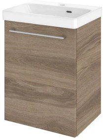 Mobile sottolavabo e lavabo Remix rovere charleston L 45 x H 58 x P 33 cm, 1 anta