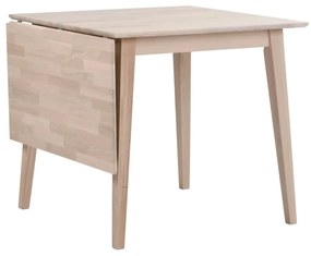 Tavolo da pranzo pieghevole in rovere laccato opaco , 80 x 80 cm Filippa - Rowico