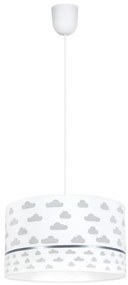 Lampadario per bambini PIKKI 1xE27/60W/230V grigio