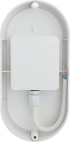 Plafoniera LED da Esterno 15W IP65 Ovale CCT - Bianco Variabile