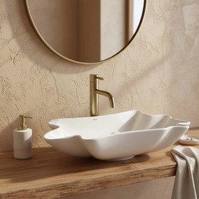Lavabo da appoggio REA Infinity + Tappo Click-Clack