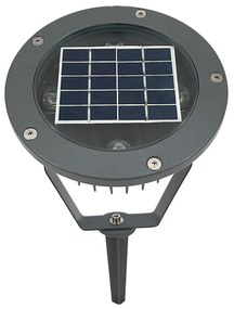 Faretto con Pannello Solare e Picchetto Luce Naturale