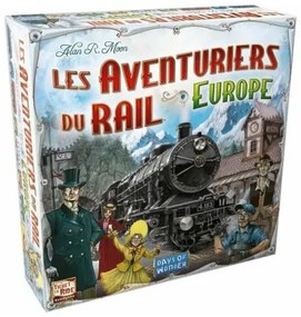 Gioco da Tavolo Asmodee The Adventurers of Rail Europe (Francese) (Multilingue) (FR)