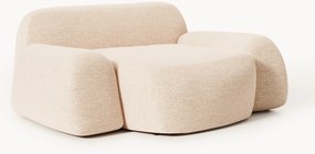 Poltrona lounge XL in bouclé Wolke