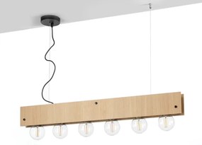 ONLI - Lampadario a sospensione con filo ARGO 6xE27/22W/230V beige