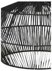 Nero opaco apparecchio da soffitto ø 49 cm Deya - Light &amp; Living