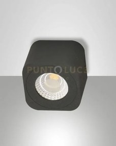 Palmi luce spot antracite a led 6w 3000k 630lm in alluminio ip20