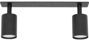 Faretto da incasso NEX 2xGU10/10W/230V nero