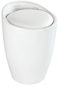 WENKO 24228100 - Sgabello CANDY 36x50,5 cm bianco/nero
