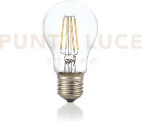Lampadina attacco e27 in vetro goccia trasparente 4 w 490 lm 3000 k...