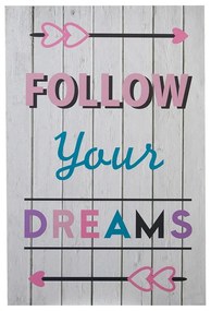 Quadro per bambini 30x45 cm Follow Your Dreams - Premier Housewares