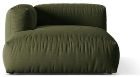 Modulo divano verde (angolo sinistro) Martina - Micadoni Home