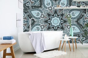 Carta da parati – Mandala con motivo indiano