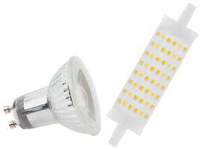 Lindby - Lampadine LED Set 1x GU10 (380lm) & 1x R7s (2000lm)