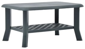 Tavolino Da Salotto Verde 90x60x46 Cm İn Plastica /