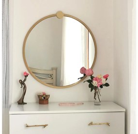 Specchio da parete AYNA 60 cm oro