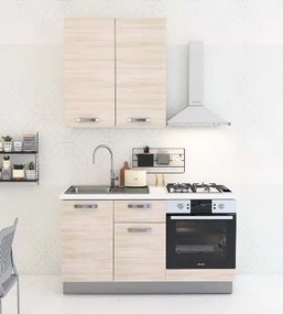 Cucina completa 150cm Pericle, perfetta per arredare un appartamento, B&amp;B o un Hotel