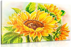 Stampa su tela – Splendido girasole