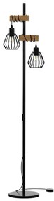 Lampada da terra Tabodi in acciaio, H 166.5 cm, E27 INSPIRE