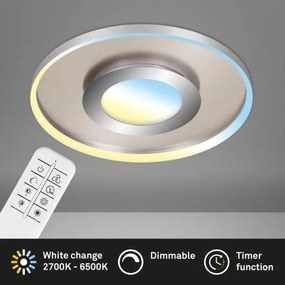 Briloner 3640-012 - Lampada LED da soffitto dimmerabile 25W 230V 2700-6500K + DO
