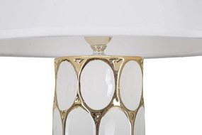 Lampada da Tavolo Elegante Glam Carv ø 34,5x56 cm