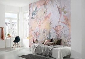 Fotomurale Tropical concrete, multicolore 368 x 254 cm